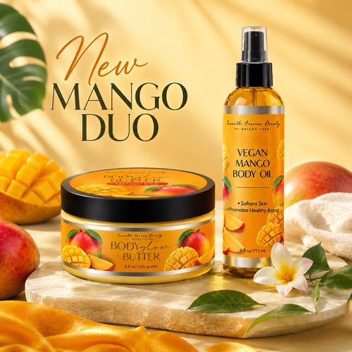 Mango Duo — Body Glow Butter + Vegan Body Oil