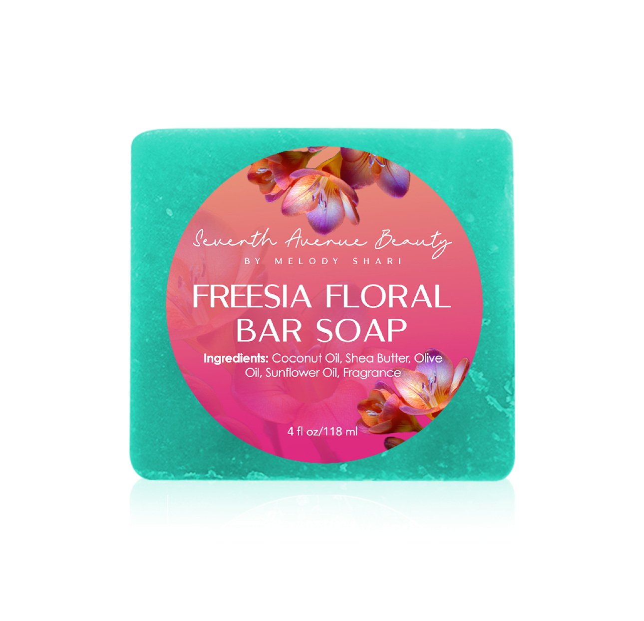 Freesia Floral Bar Soap