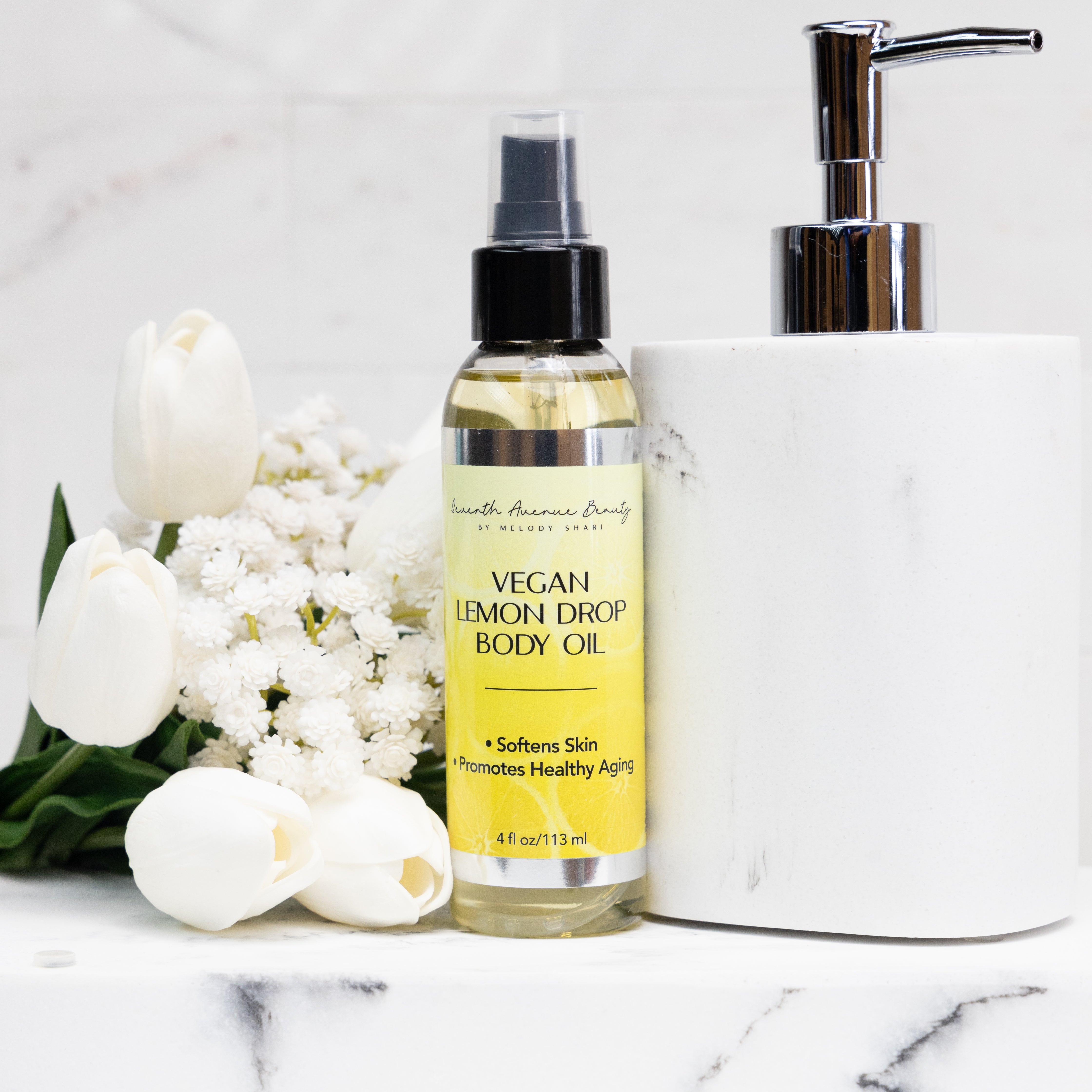Vegan Lemon Drop Body Oil