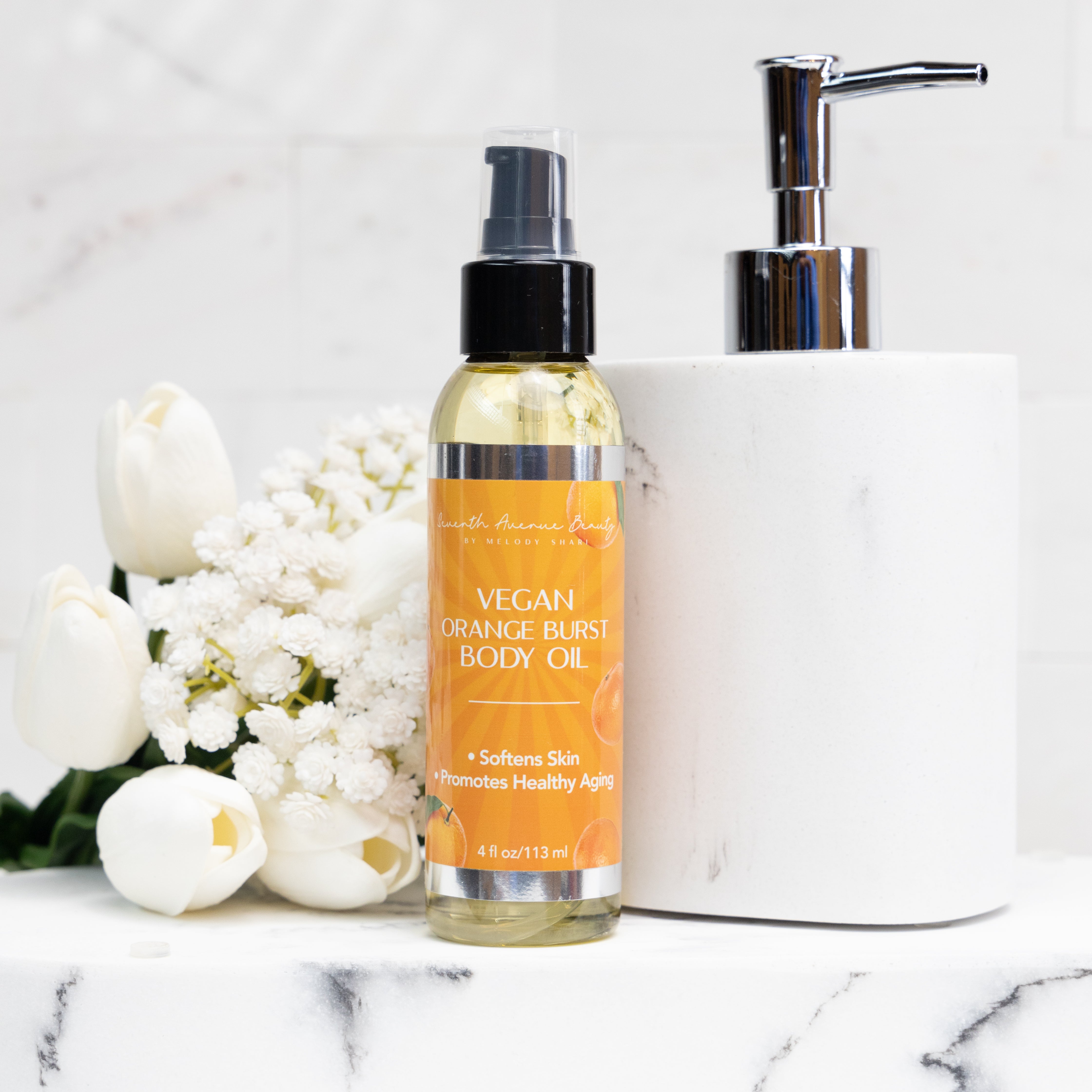 Vegan Orange Burst Body Oil