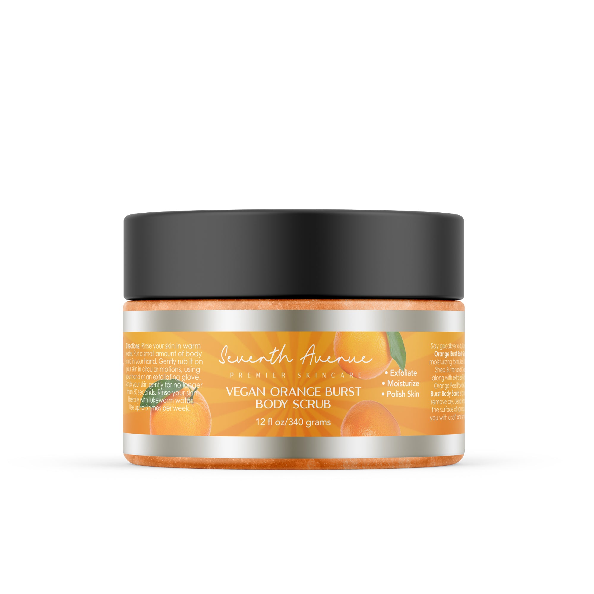 Vegan Orange Body Scrub