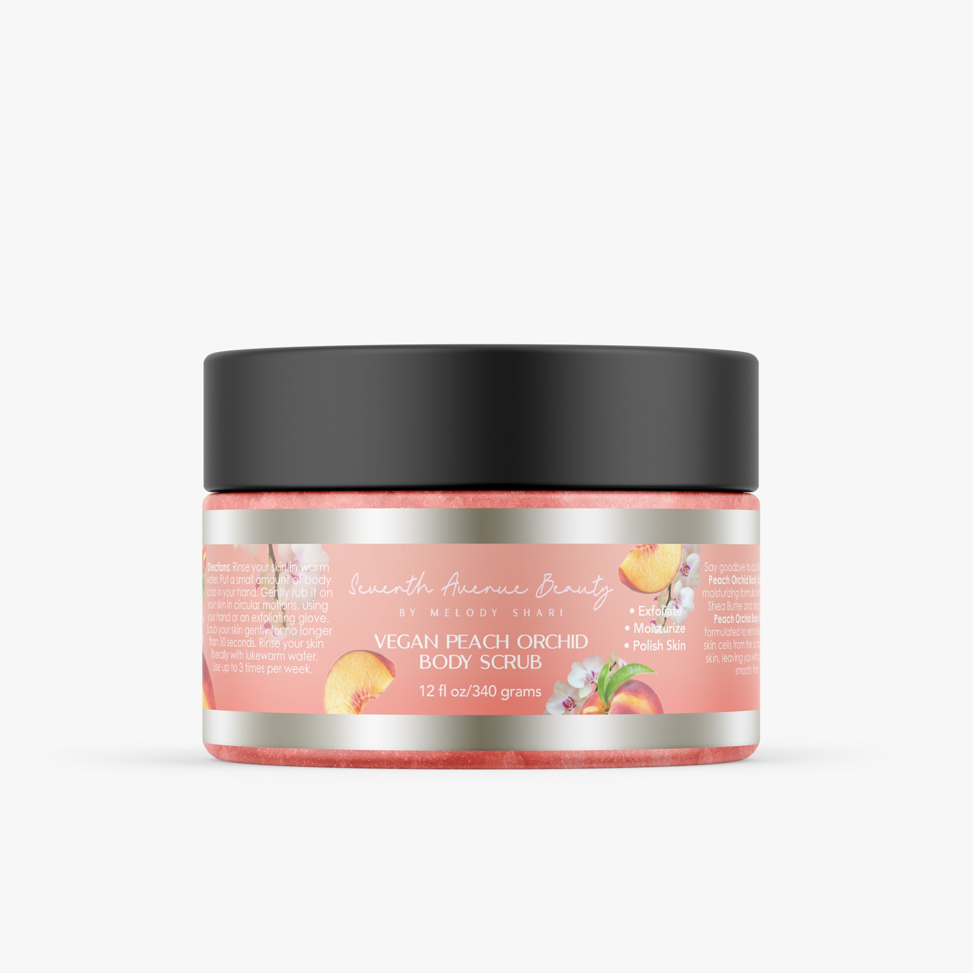 Peach Orchid Exfoliating Body Scrub