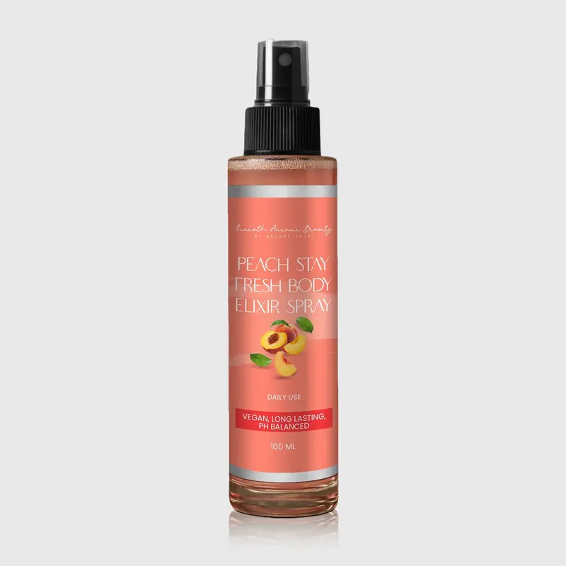 Peach Vegan Hydrating Body Elixir Spray