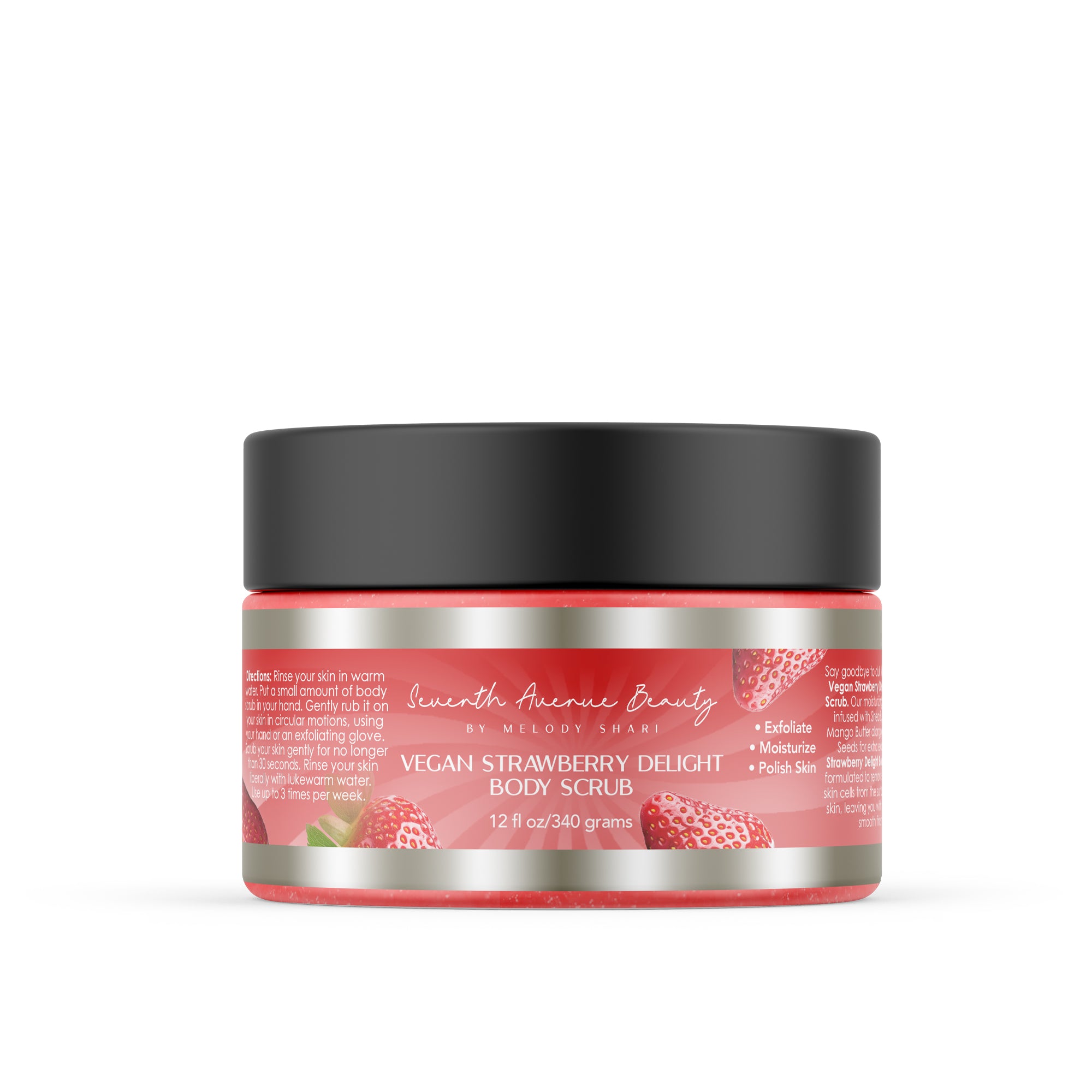 Vegan Strawberry Delight Body Scrub