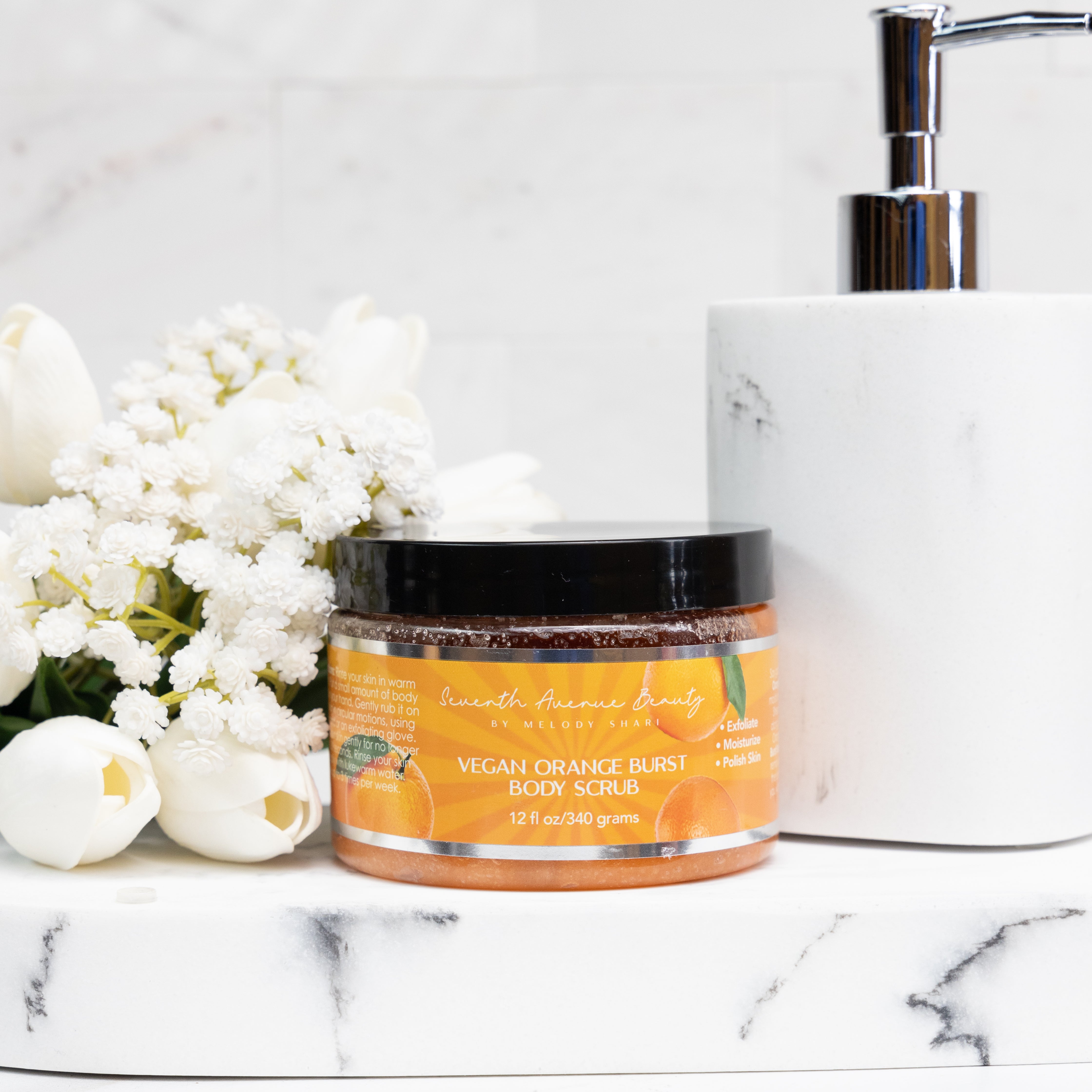 Vegan Orange Body Scrub