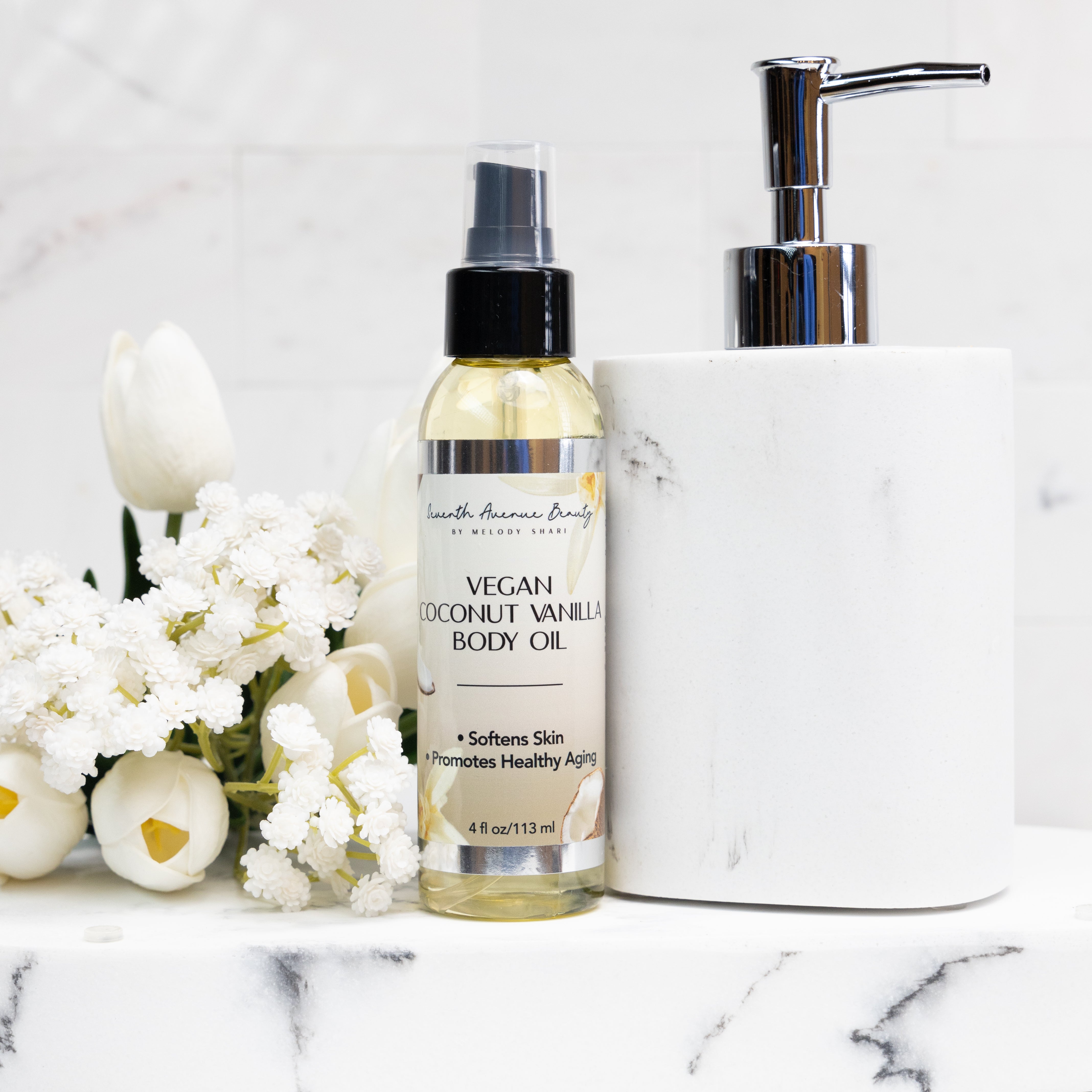 Vegan Coconut Vanilla Body Oil