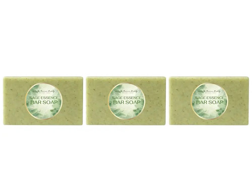 Sage Essence Natural Soap Bundle (3pk)