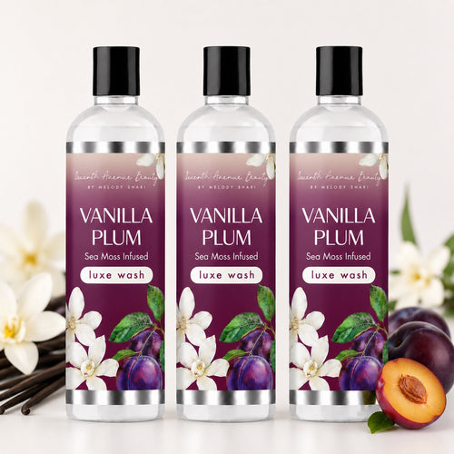 Vanilla Plum Luxe Body Wash Trio