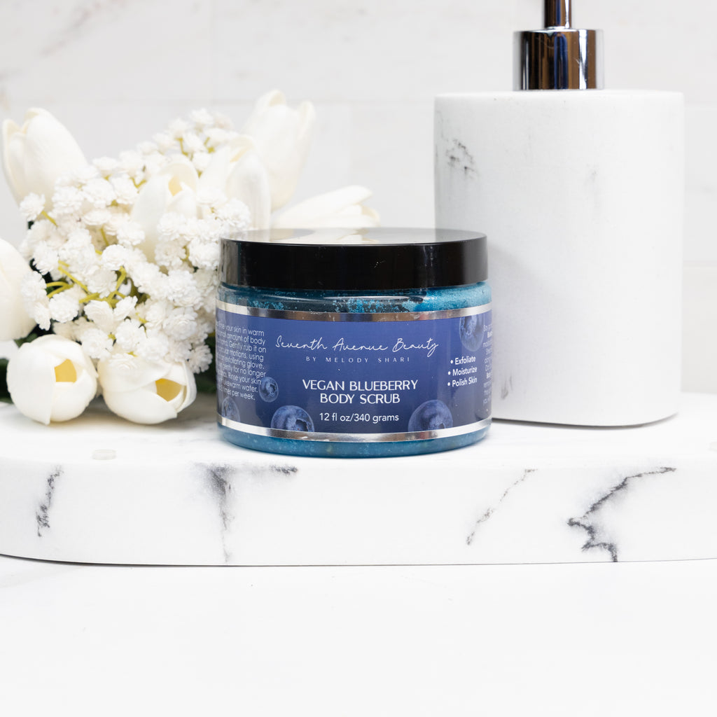 Vegan Blueberry Body Scrub