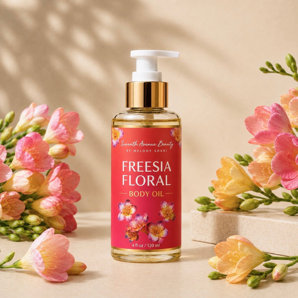 Freesia Floral Perfumed Body Oil