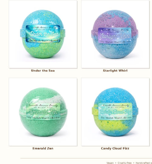 Mariah Shari Bath Bomb Collection