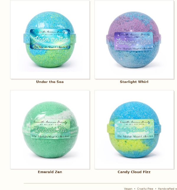 Mariah Shari Bath Bomb Collection
