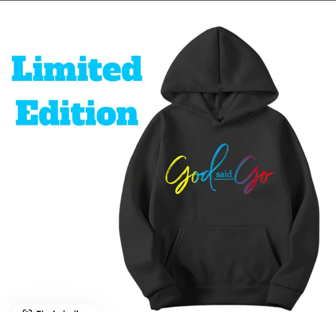 God Said Go Hoodie