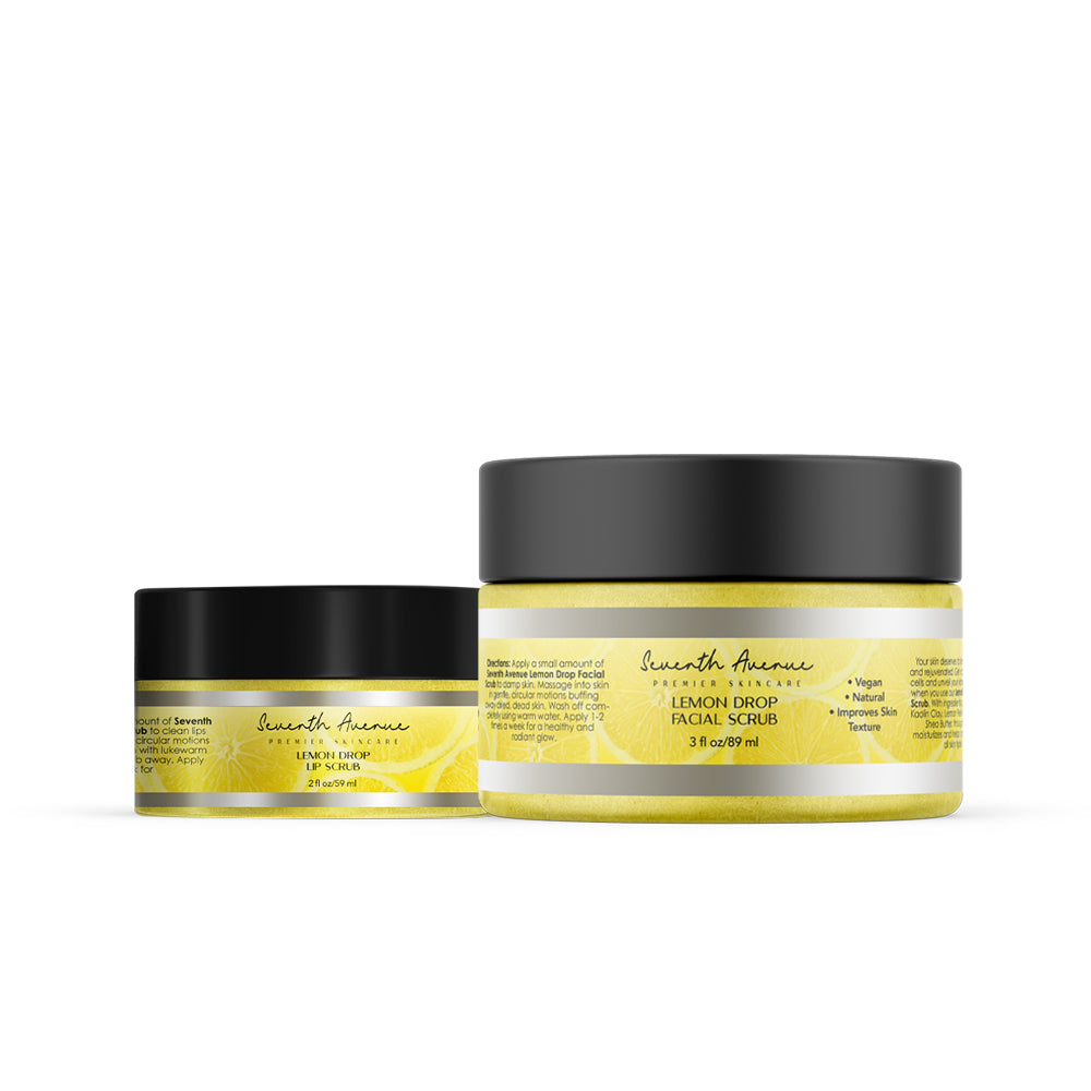 Lemon Drop Duo- Face & Lip scrub (FREE GIFT with Purchase)