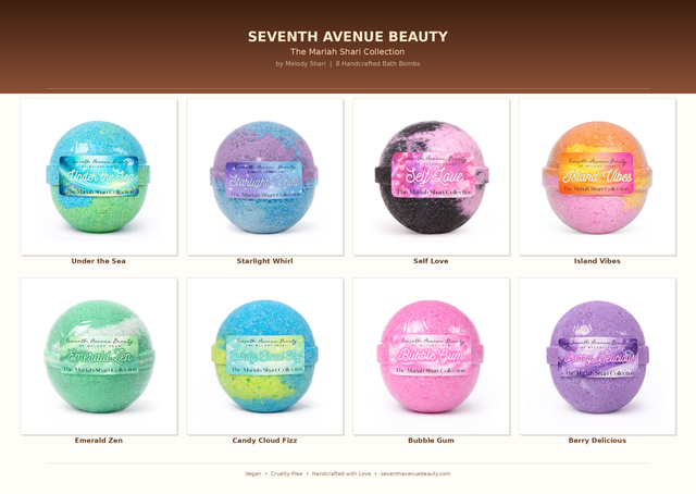 Mariah Shari Bath Bomb Collection