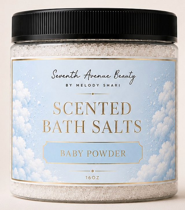 Baby Powder Scented Bath Salts