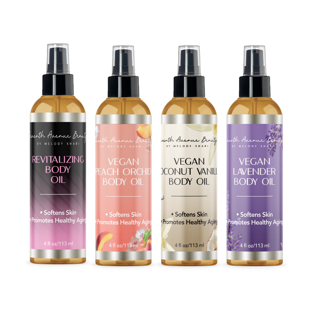 Relax Vegan Revitalizing Body Oil Bundle