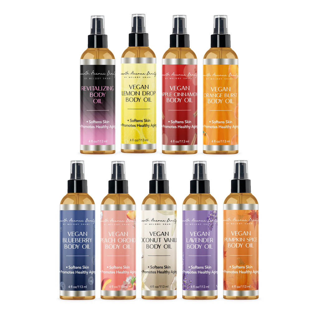 Relax and Refresh Vegan Revitalizing Body Oil Bundle