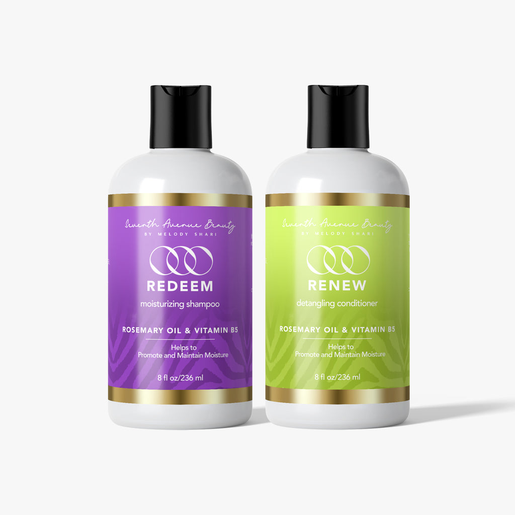 Renew and Redeem Vegan Shampoo and Conditioner