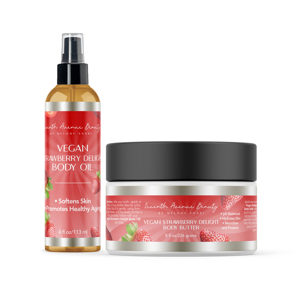 Duo Strawberry Delight-Butter & Oil Duo