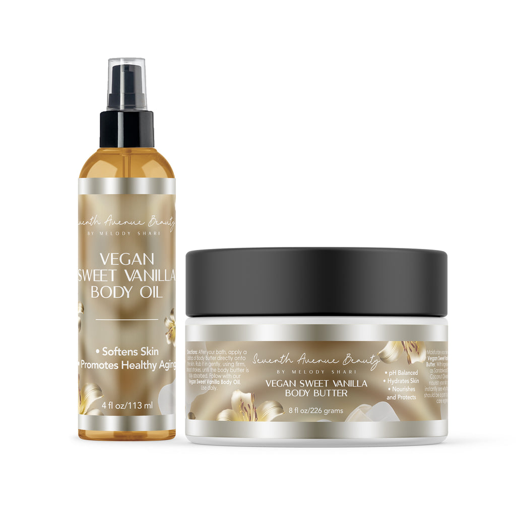 Sweet Vanilla Butter & Oil Duo