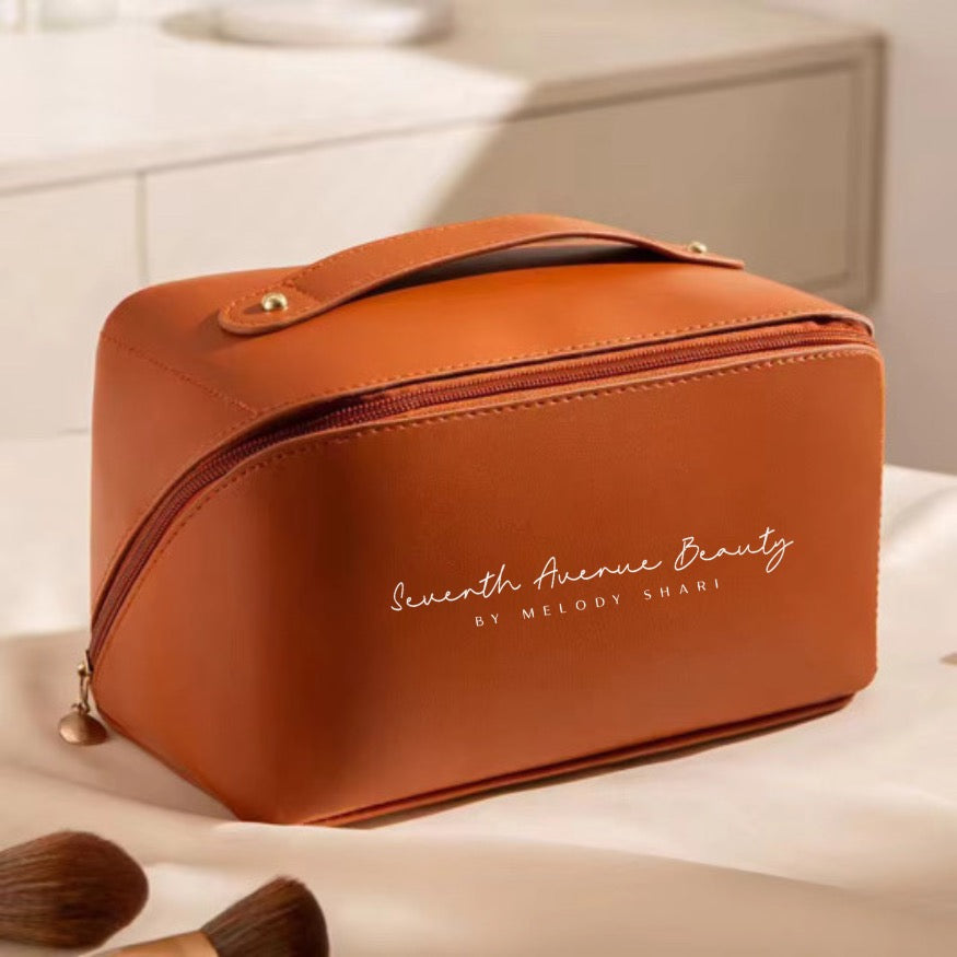 TSA Travel Bag BROWN - For the girls who catch flights and not feelings