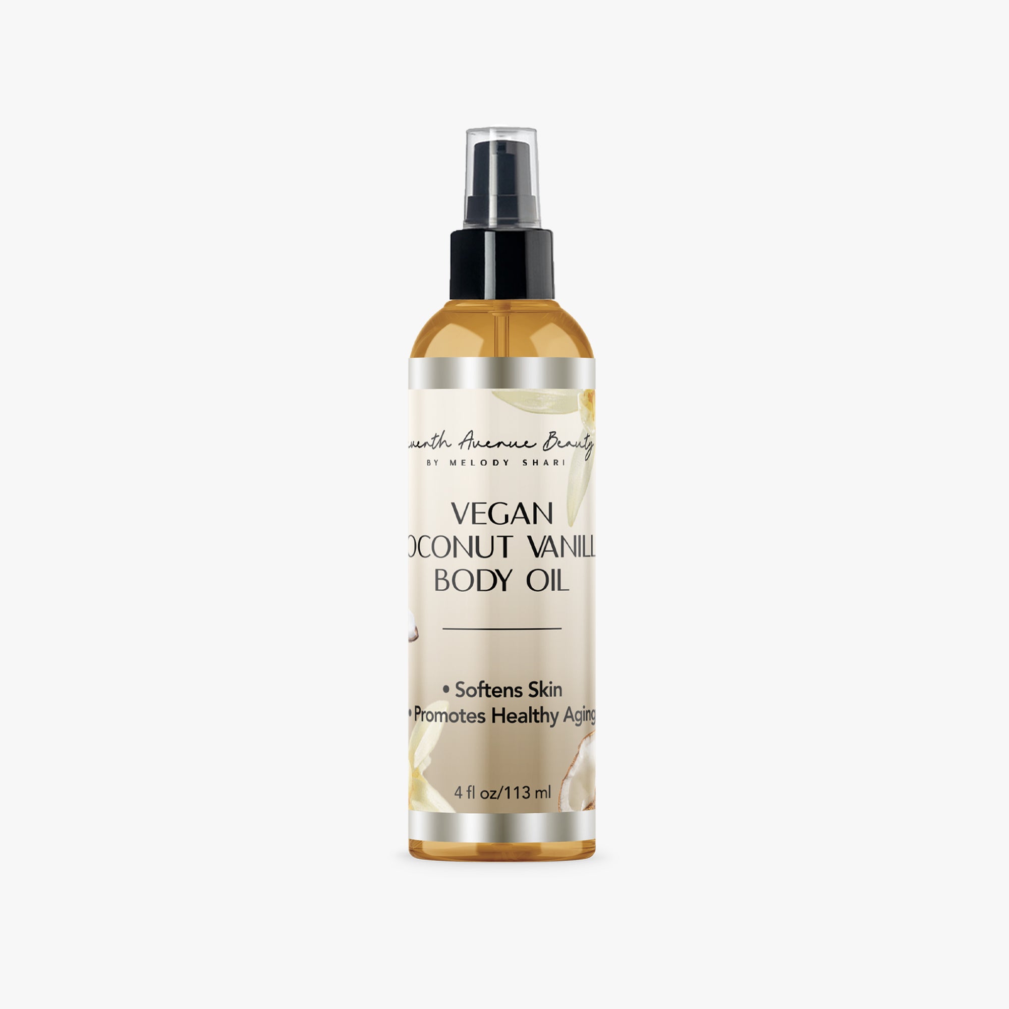 Vegan Coconut Vanilla Body Oil