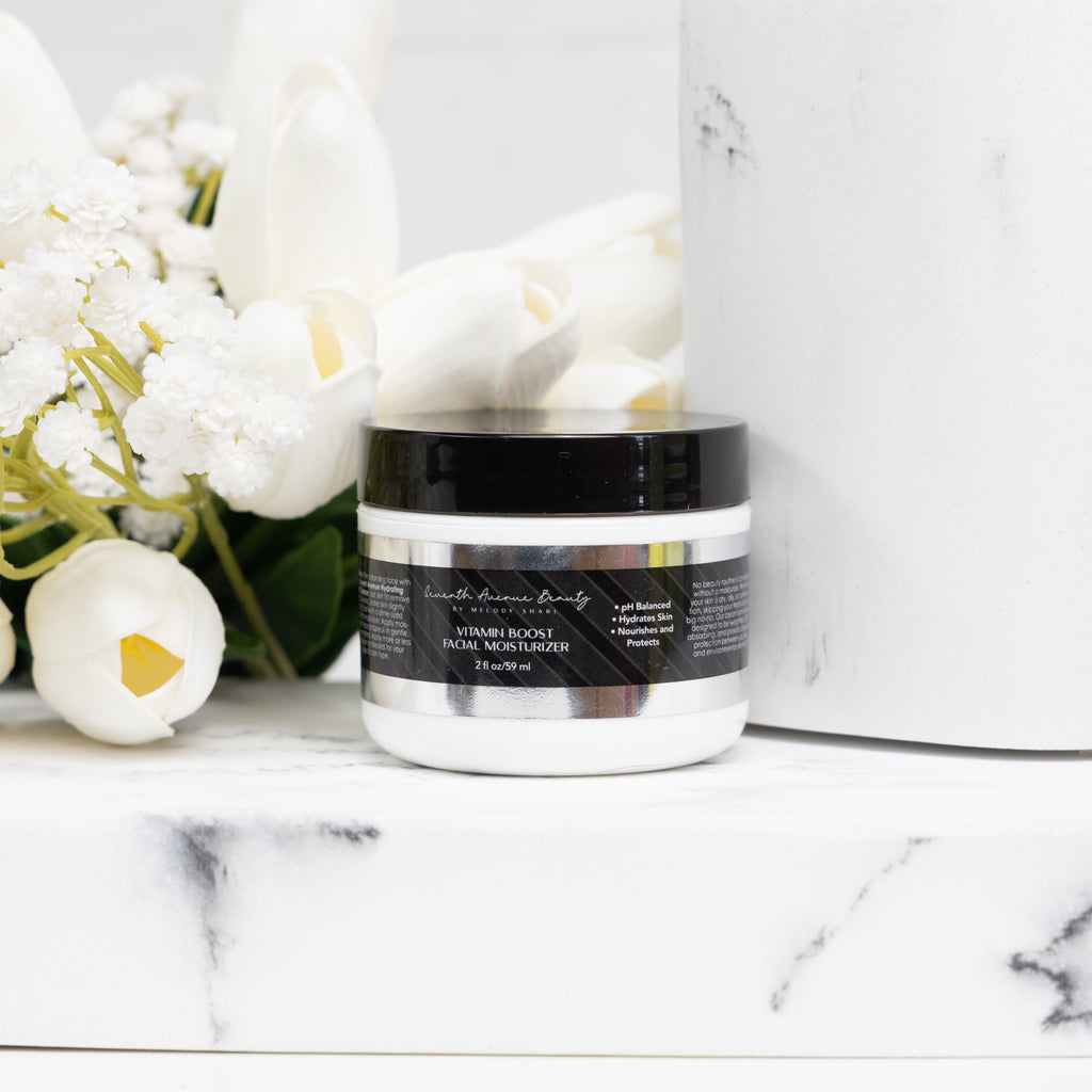 Vegan Vitamin Boost Facial Moisturizer with Aloe for Proper Skincare & Repair