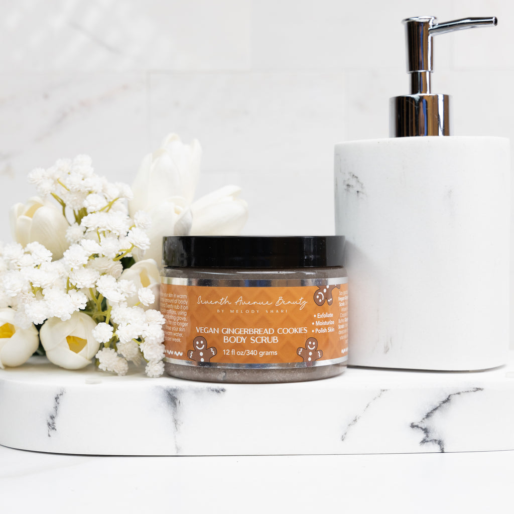 Vegan Gingerbread Cookies Body Scrub