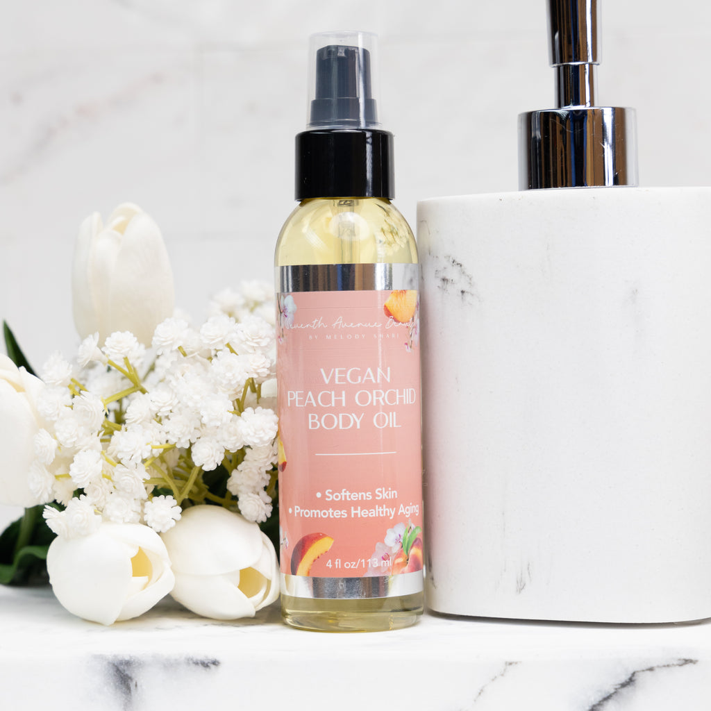 Vegan Peach Orchid Body Oil